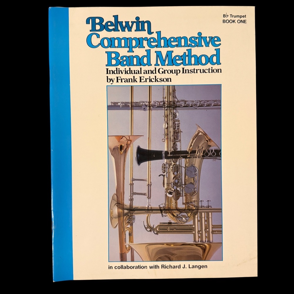 Belwin Comprehensive Band Method Bb Trumpet Book One Frank Erickson EL 03433